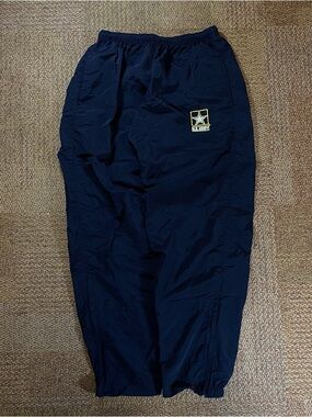 US Army Black Workout windbreaker track pants Mens size medium